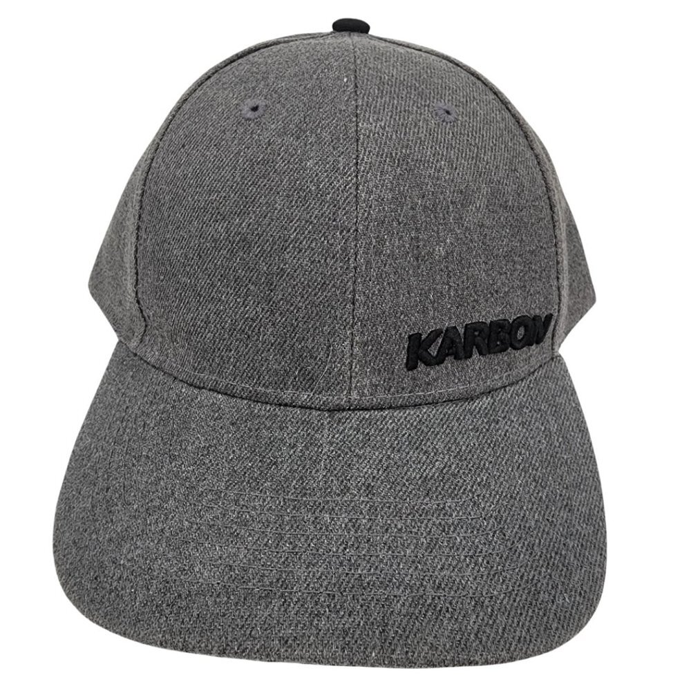 KARBON Pro Style Snap Back Ball Cap KR312 Hat Gray NWT